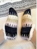 Abstract Patterned Indoors Anti-Slippery  Winter Slipper Socks (12 Pairs)